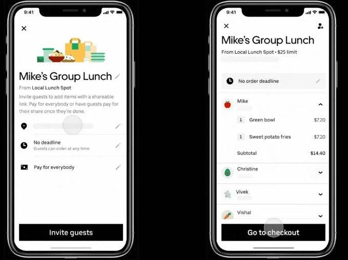 How To Make Uber Eats Group Order
