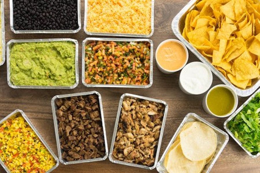 Make Your Own Taco Bar from Los Amigos Taqueria