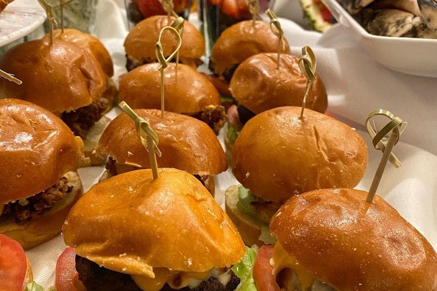 Sliders Happy Hour from Neighborhood Kitchen