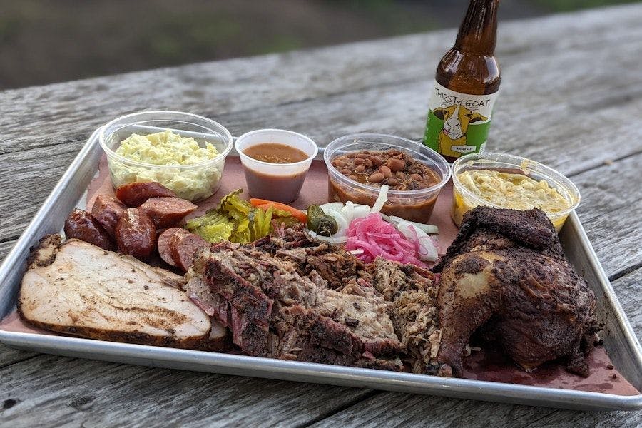 Texas Trio BBQ Buffet from Smokin' Brew-B-Q