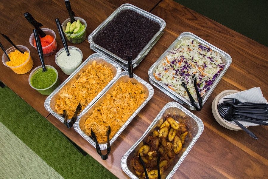 Build Your Own Venezuelan Bowl from Four Brothers Venezuelan Kitchen